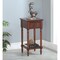 Convenience Concepts French Country Khloe Accent Table, Mahogany